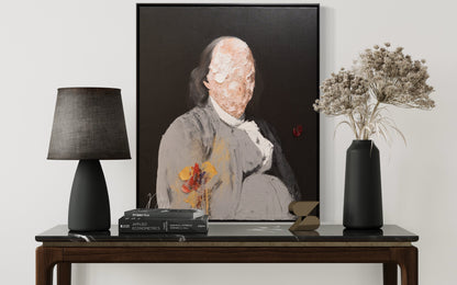 Benjamin Franklin contemporary painting