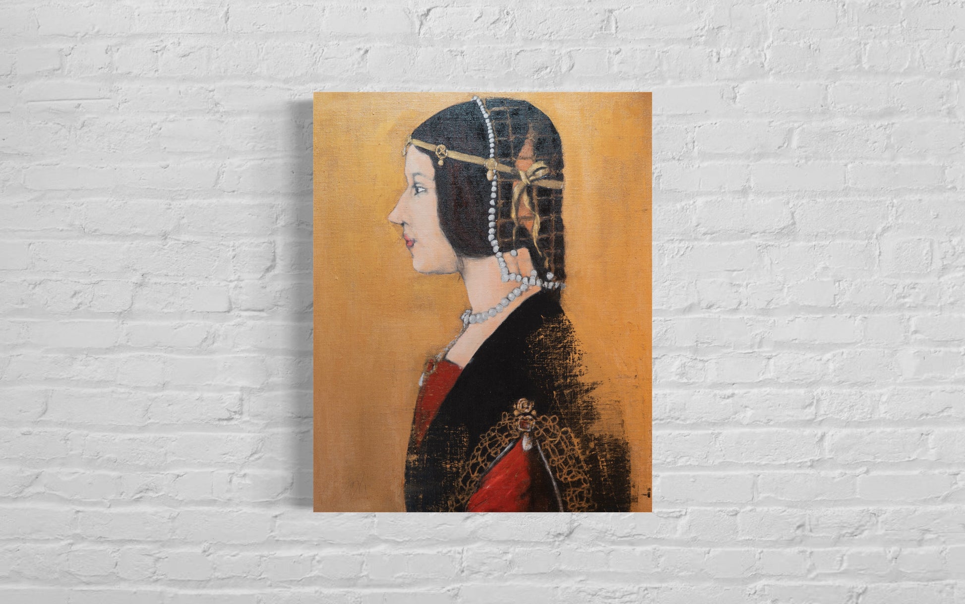 La Bella Principessa contemporary painting