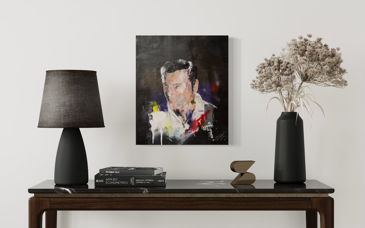 UNTITLED Portrait work (Elvis Aron Presley) contemporary painting