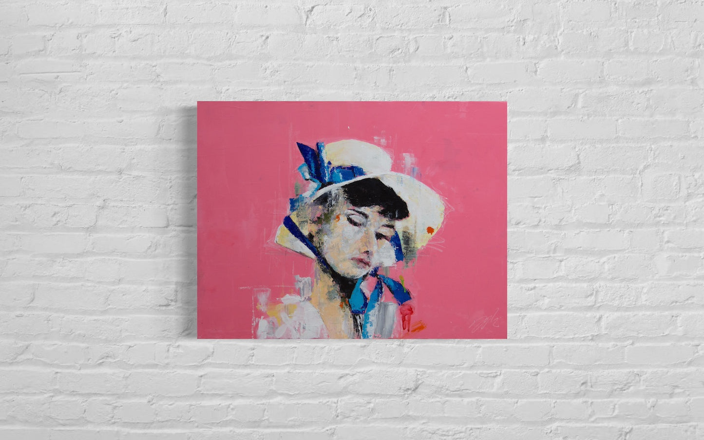 Audrey Hepburn contemporary painting