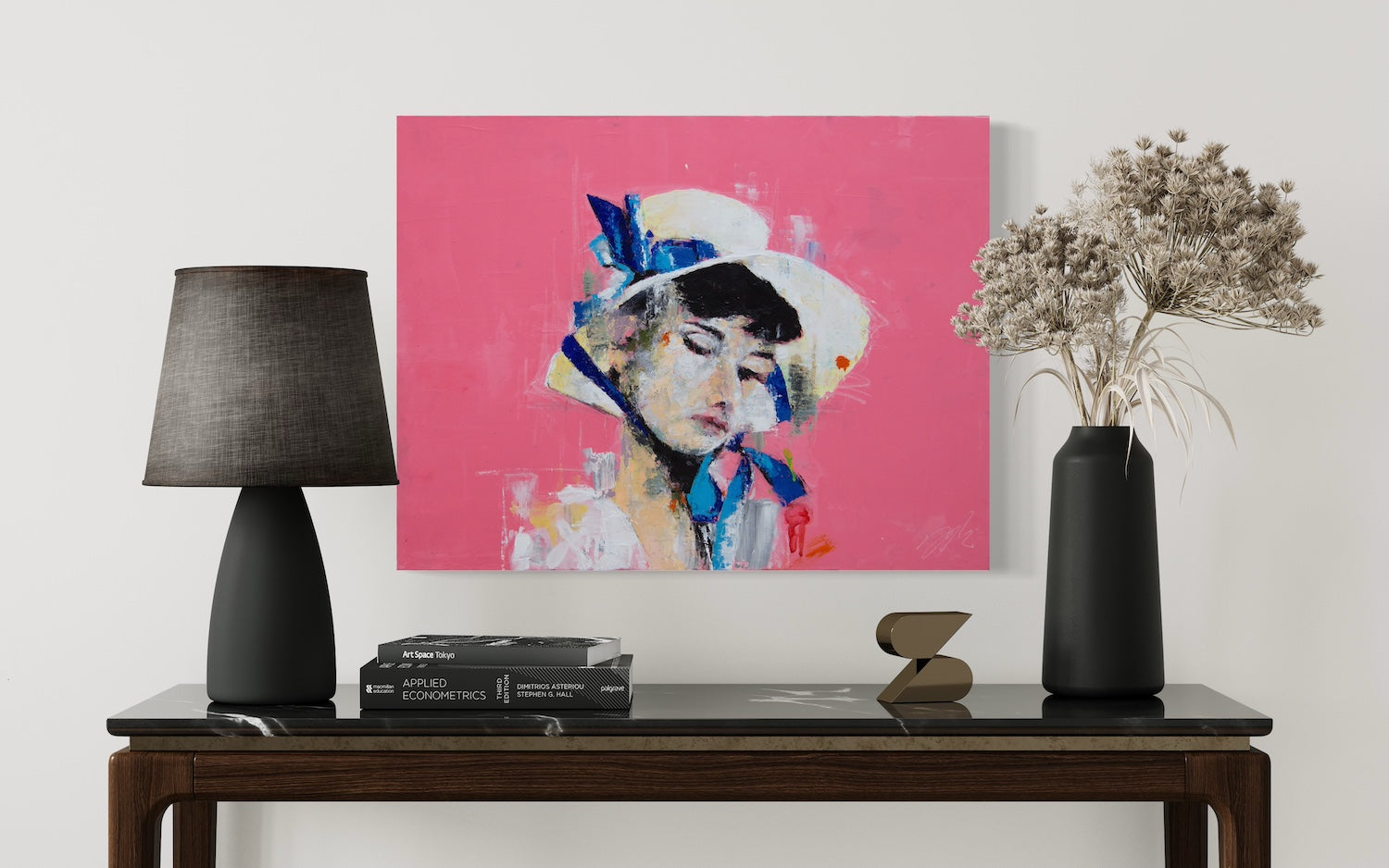 Audrey Hepburn contemporary painting