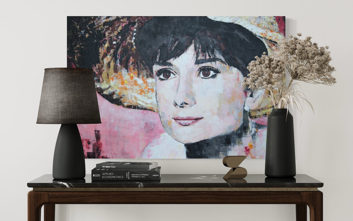 Beauty (audrey-hepburn) contemporary painting