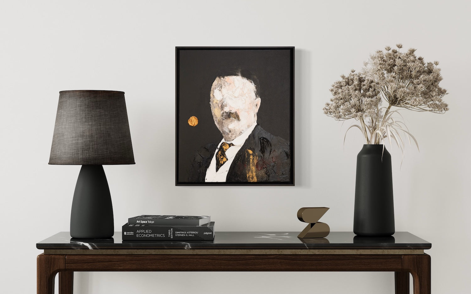 UNTITLED Portrait work (Theodore Roosevelt) contemporary painting