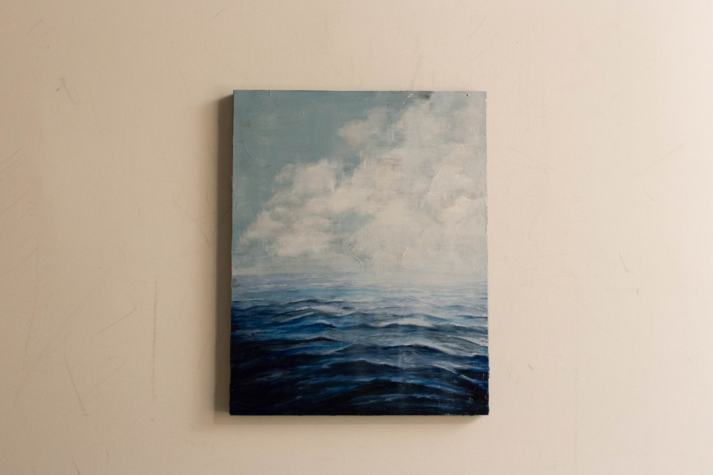 Sea scape painting