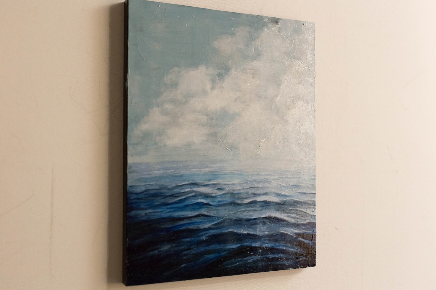 Sea scape painting