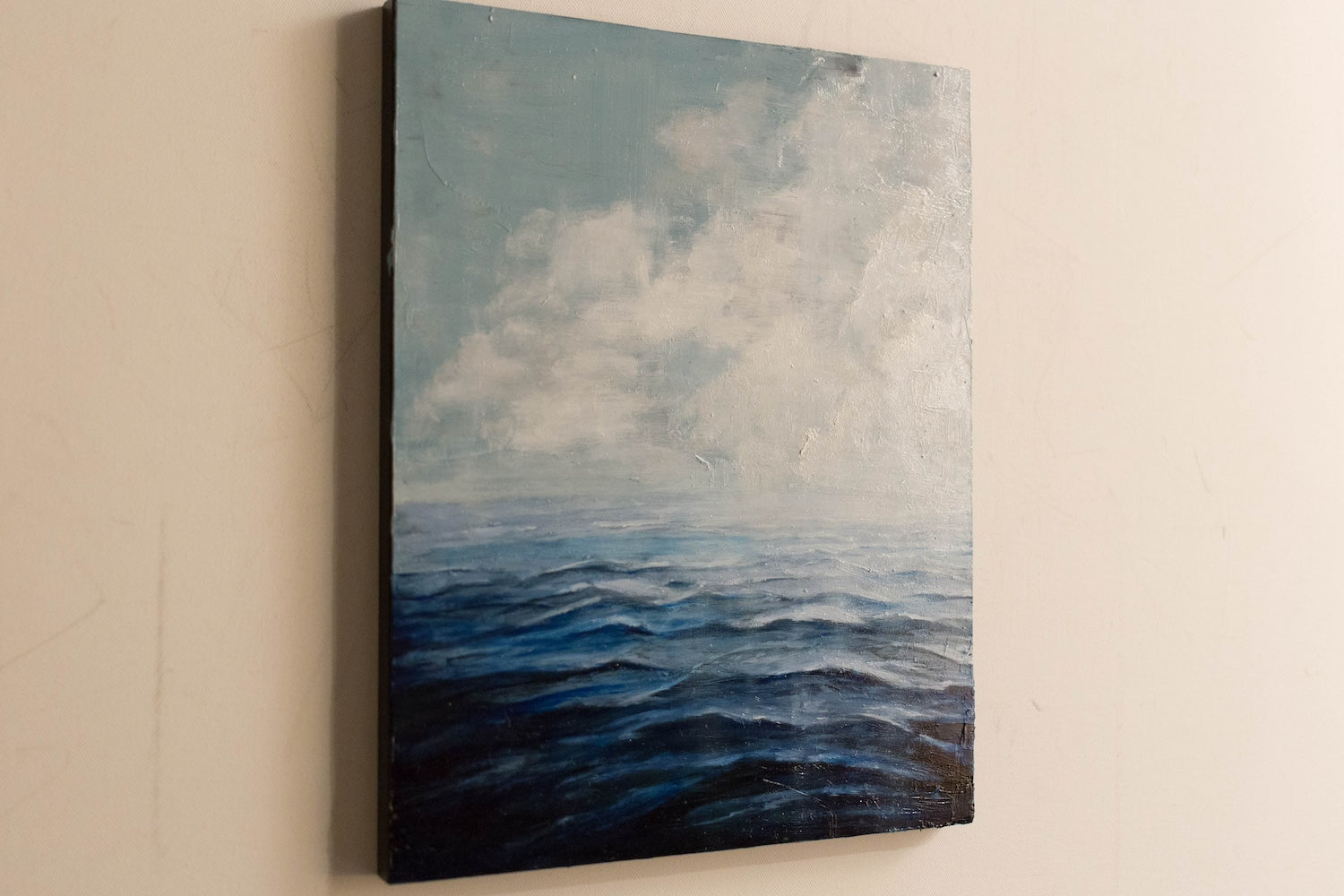 Sea scape painting