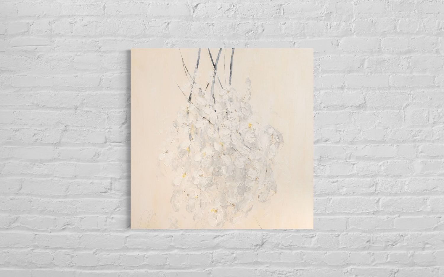 Flowers contemporary painting art