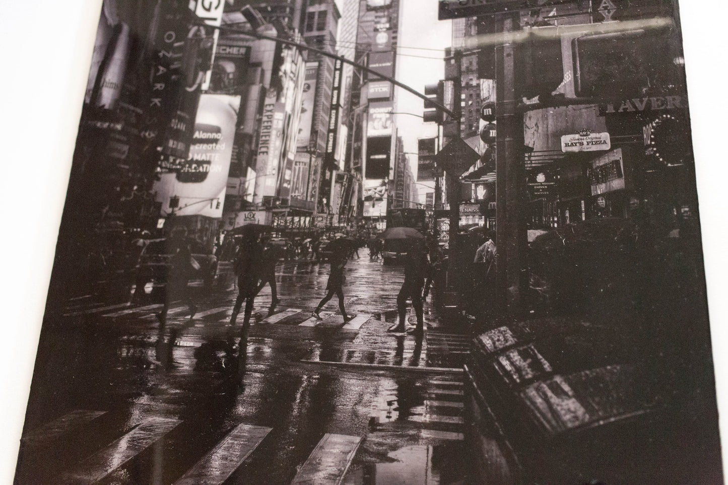 New York, Times square painting