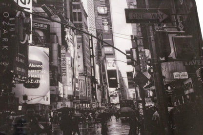 New York, Times square painting