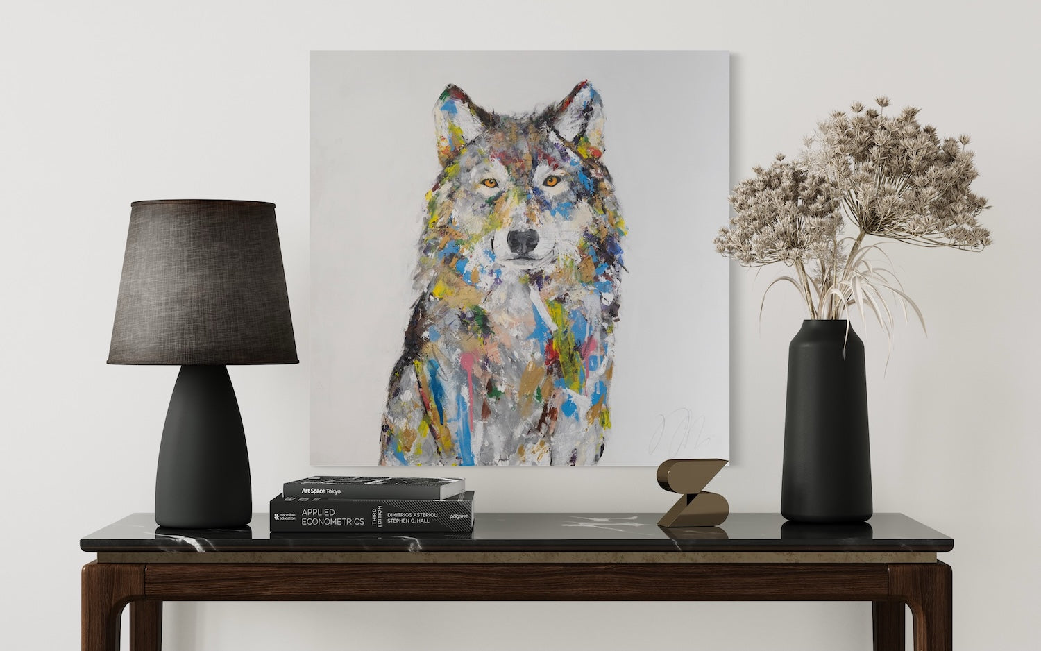 Wolf      contemporary painting art