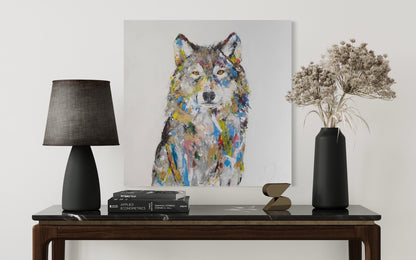 Wolf      contemporary painting art