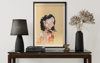 mirror series UNTITLED Portrait contemporary painting art