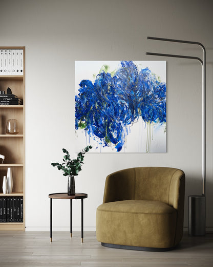 Flowers contemporary painting art
