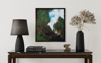 Landscape after Fritz Ebel  contemporary painting art