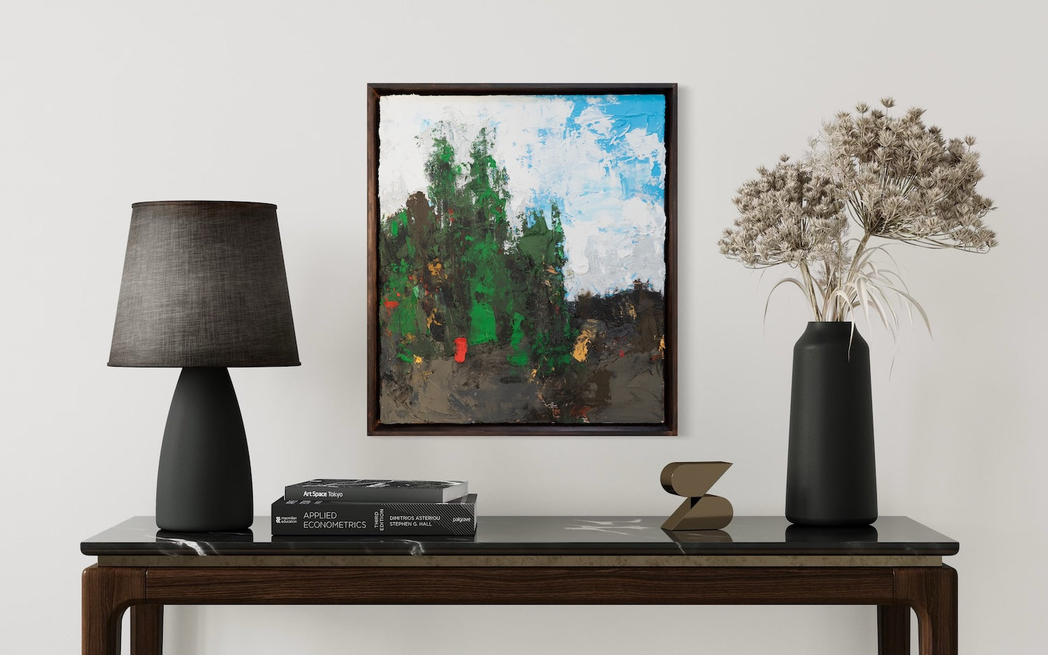 Landscape after Ivan Shishkin  contemporary painting art