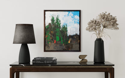 Landscape after Ivan Shishkin  contemporary painting art