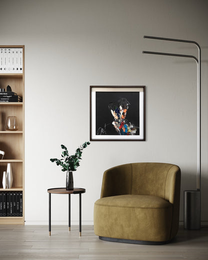 mirror series UNTITLED Portrait (Large size)  contemporary painting art