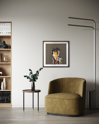 mirror series UNTITLED Portrait (Large size)  contemporary painting art