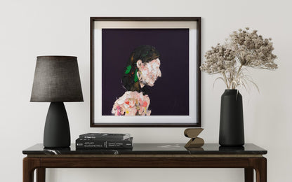 mirror series UNTITLED Portrait (Large size)  contemporary painting art