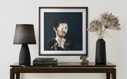 mirror series UNTITLED Portrait (Large size)  contemporary painting art