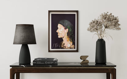 mirror series UNTITLED Portrait (Large size) contemporary painting art