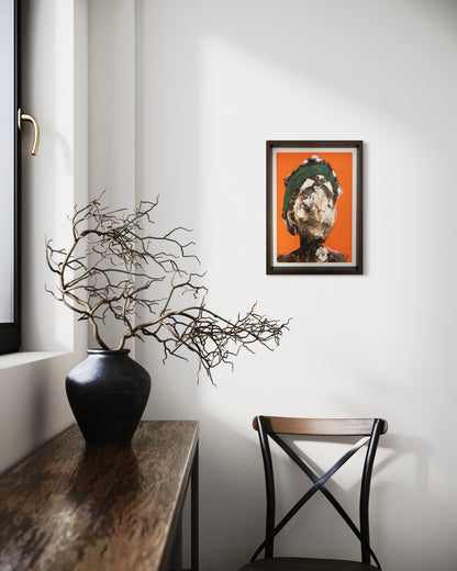 mirror series UNTITLED Portrait contemporary painting art