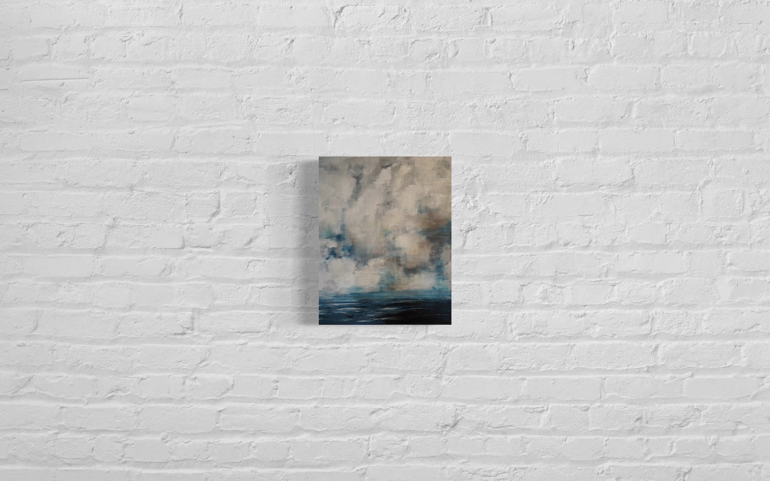 Sea scape painting