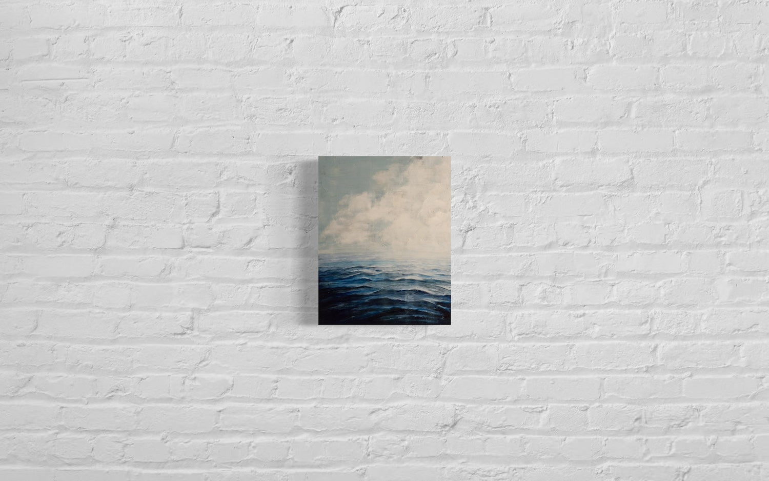 Sea scape painting