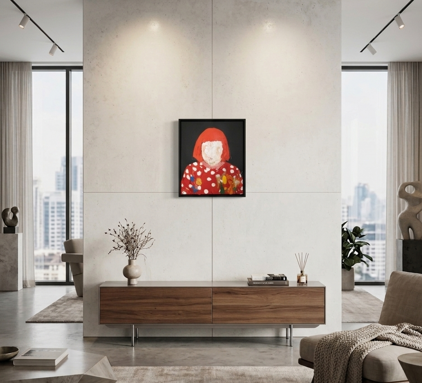 Kusama Yayoi contemporary painting art