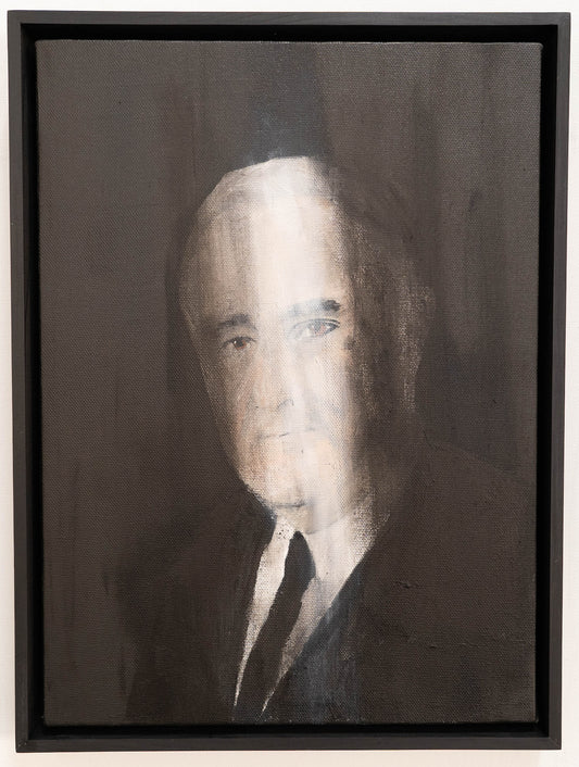 UNTITLED Portrait work (Franklin D. Roosevelt) contemporary painting