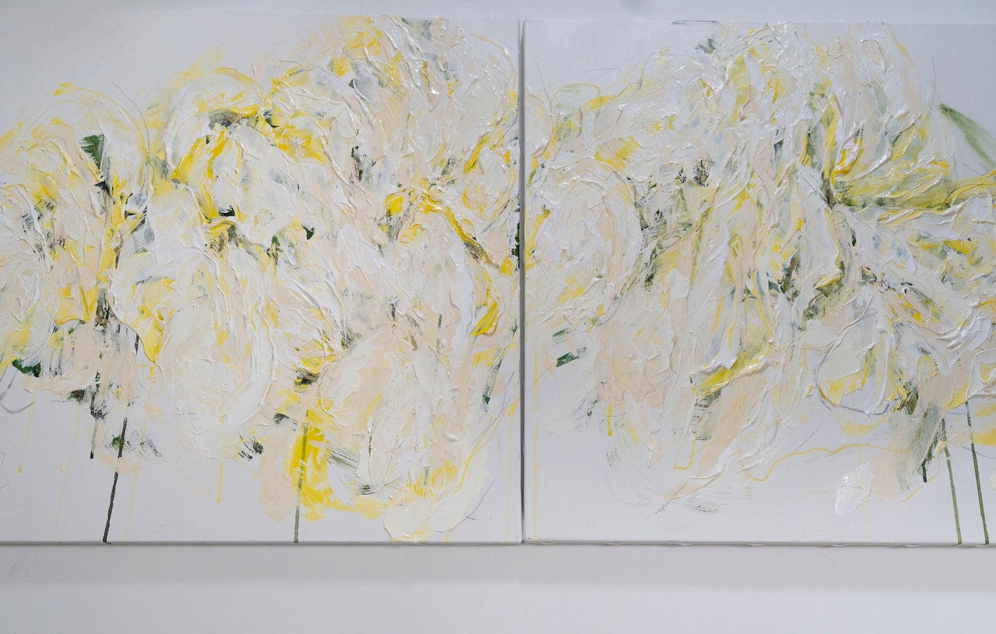 Flowers contemporary painting art