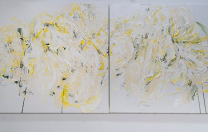 Flowers contemporary painting art