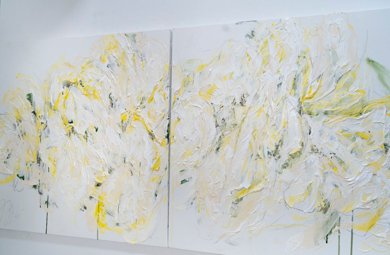 Flowers contemporary painting art