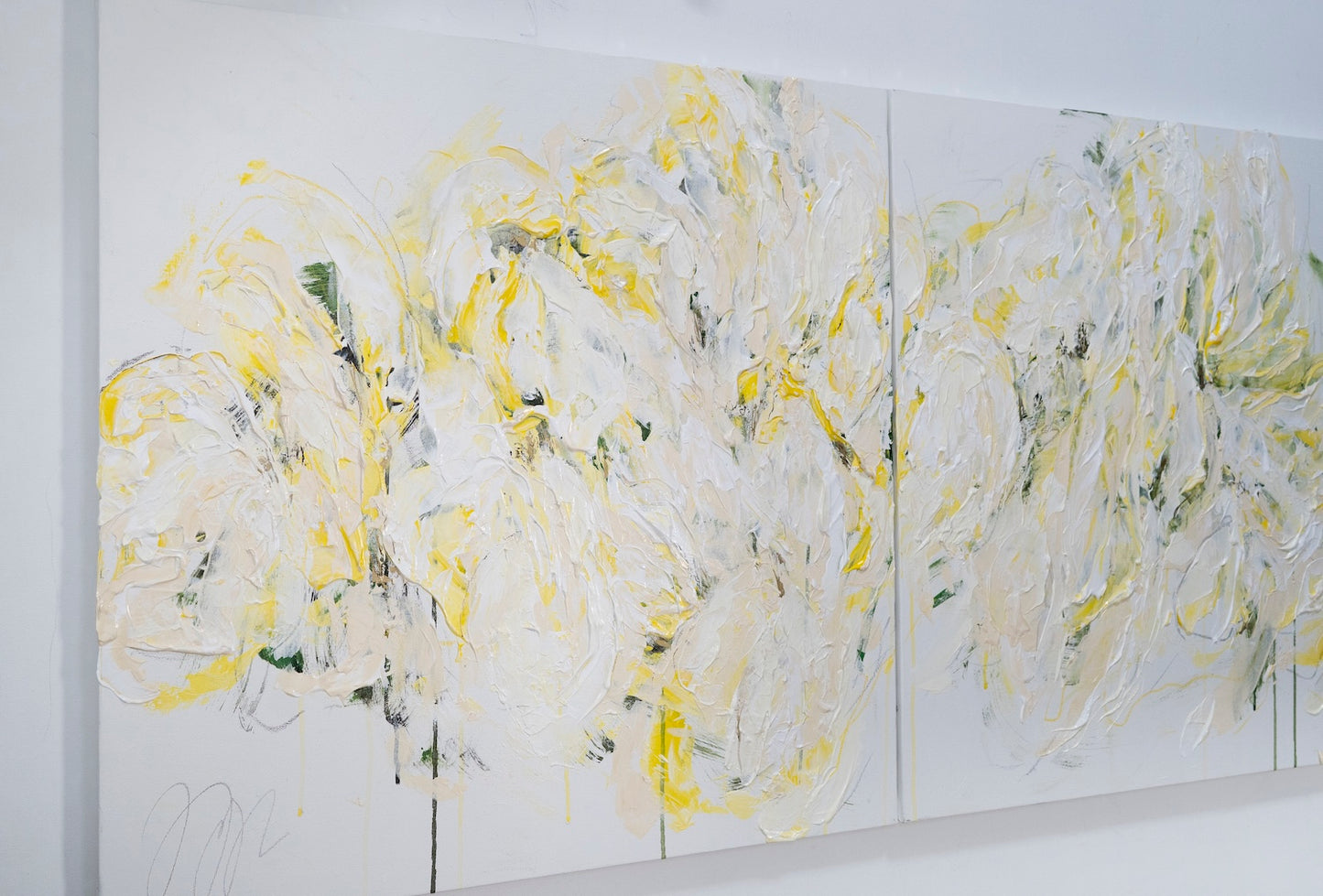 Flowers contemporary painting art