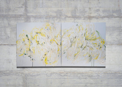 Flowers contemporary painting art