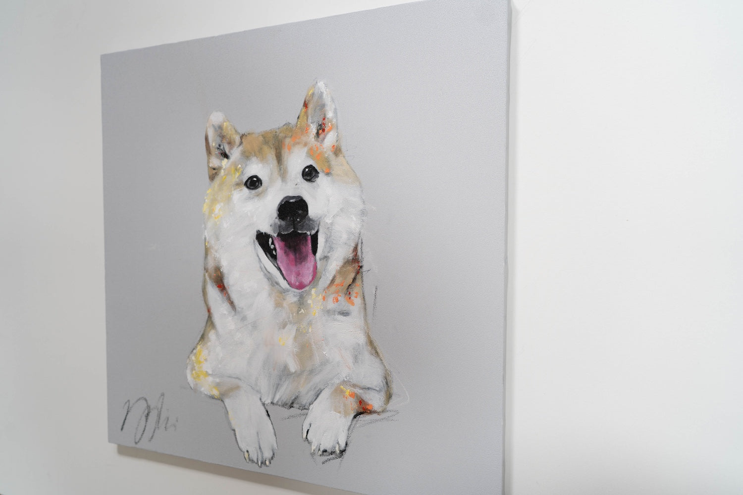 a dog
