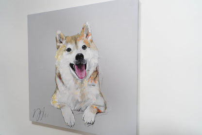 a dog