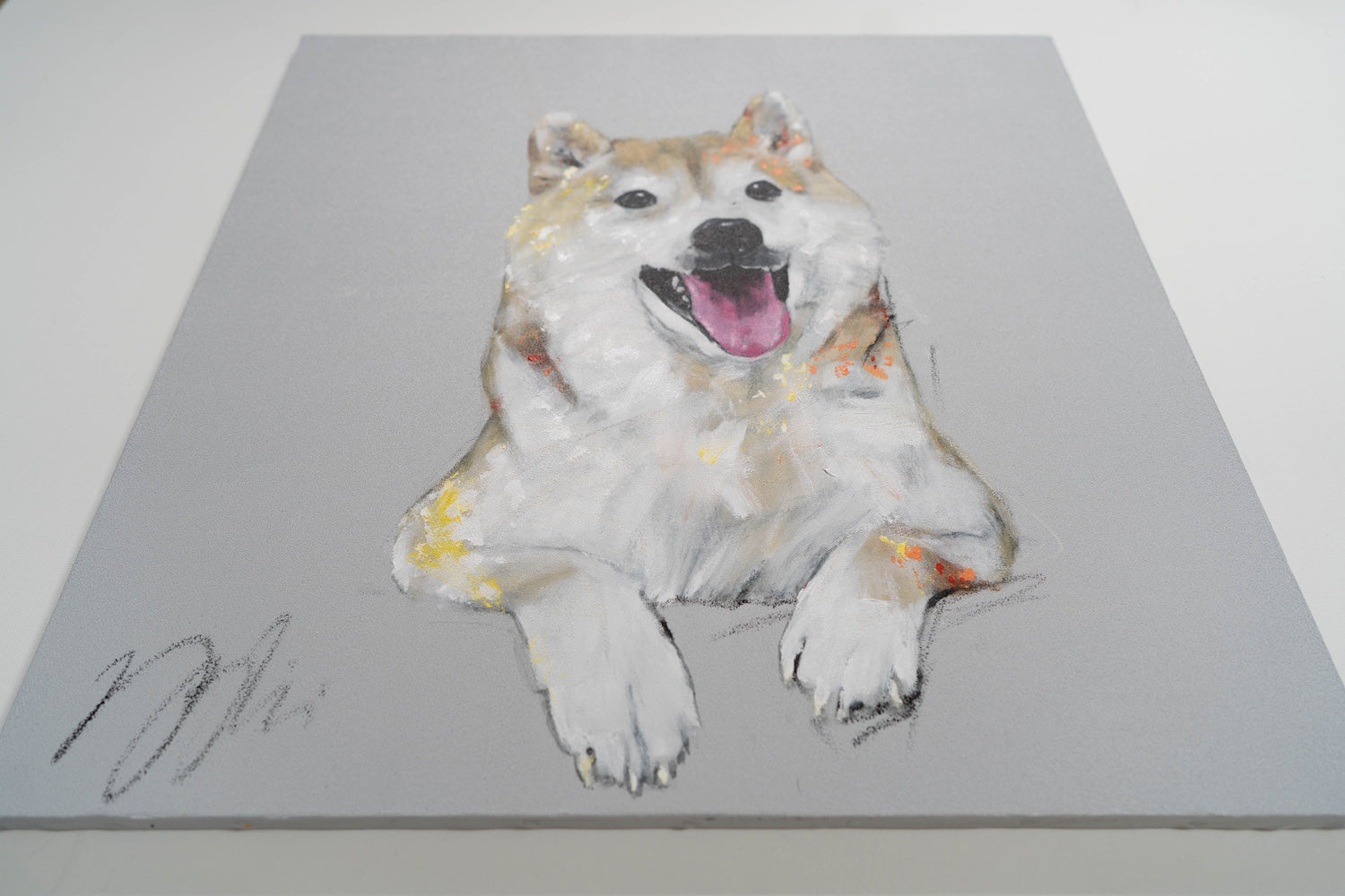 a dog