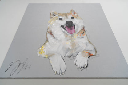 a dog