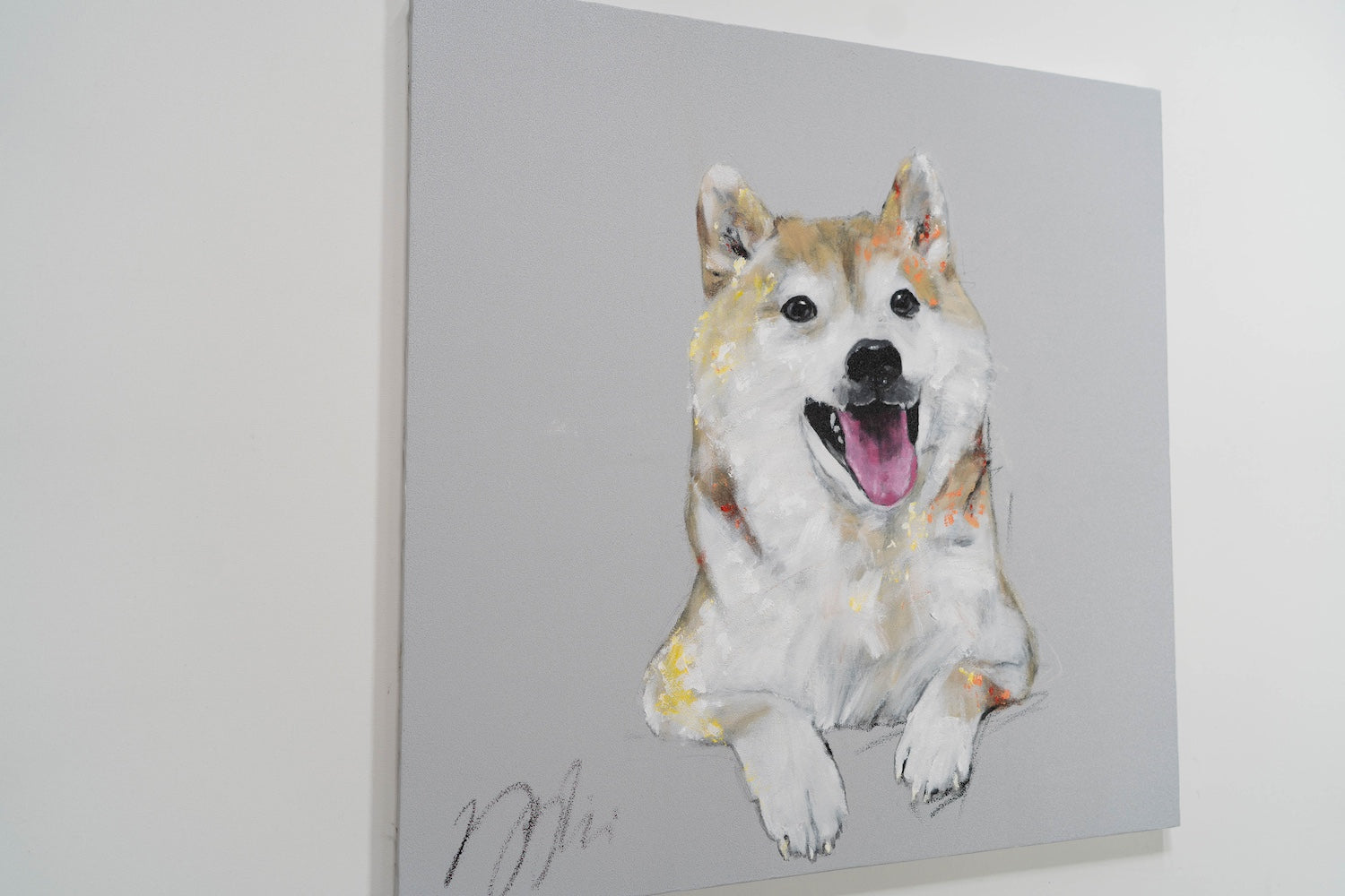 a dog