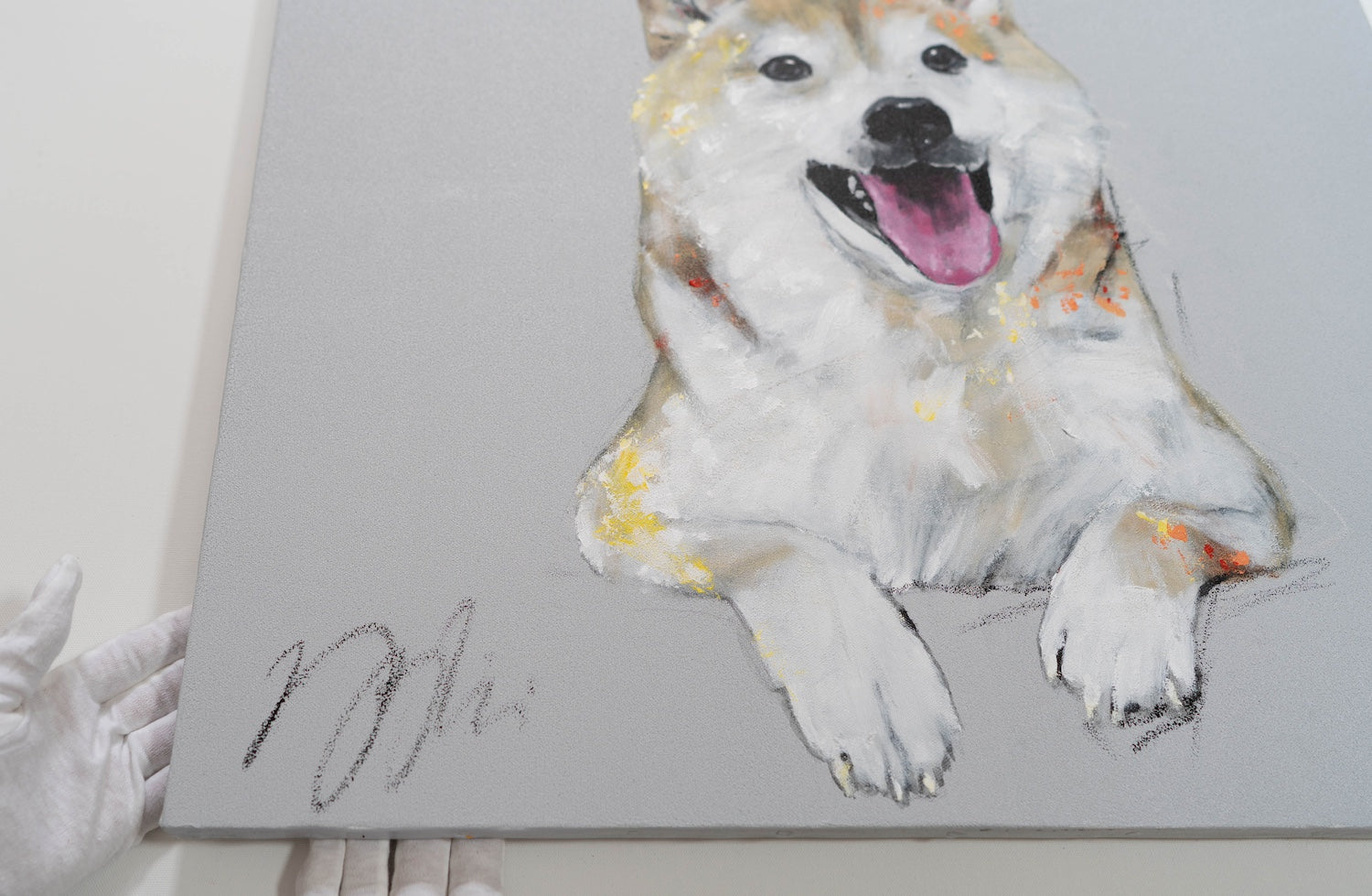 a dog