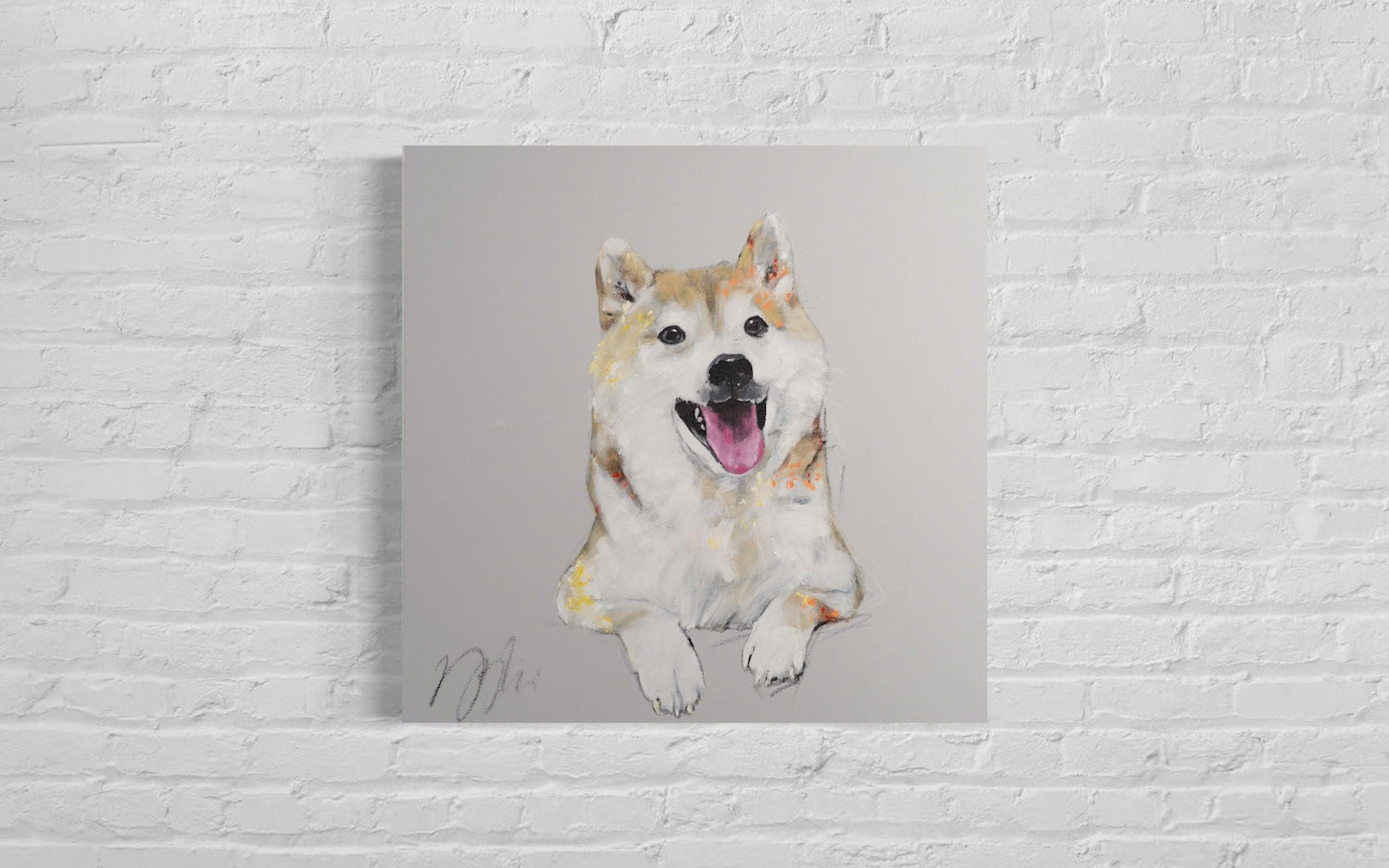 a dog