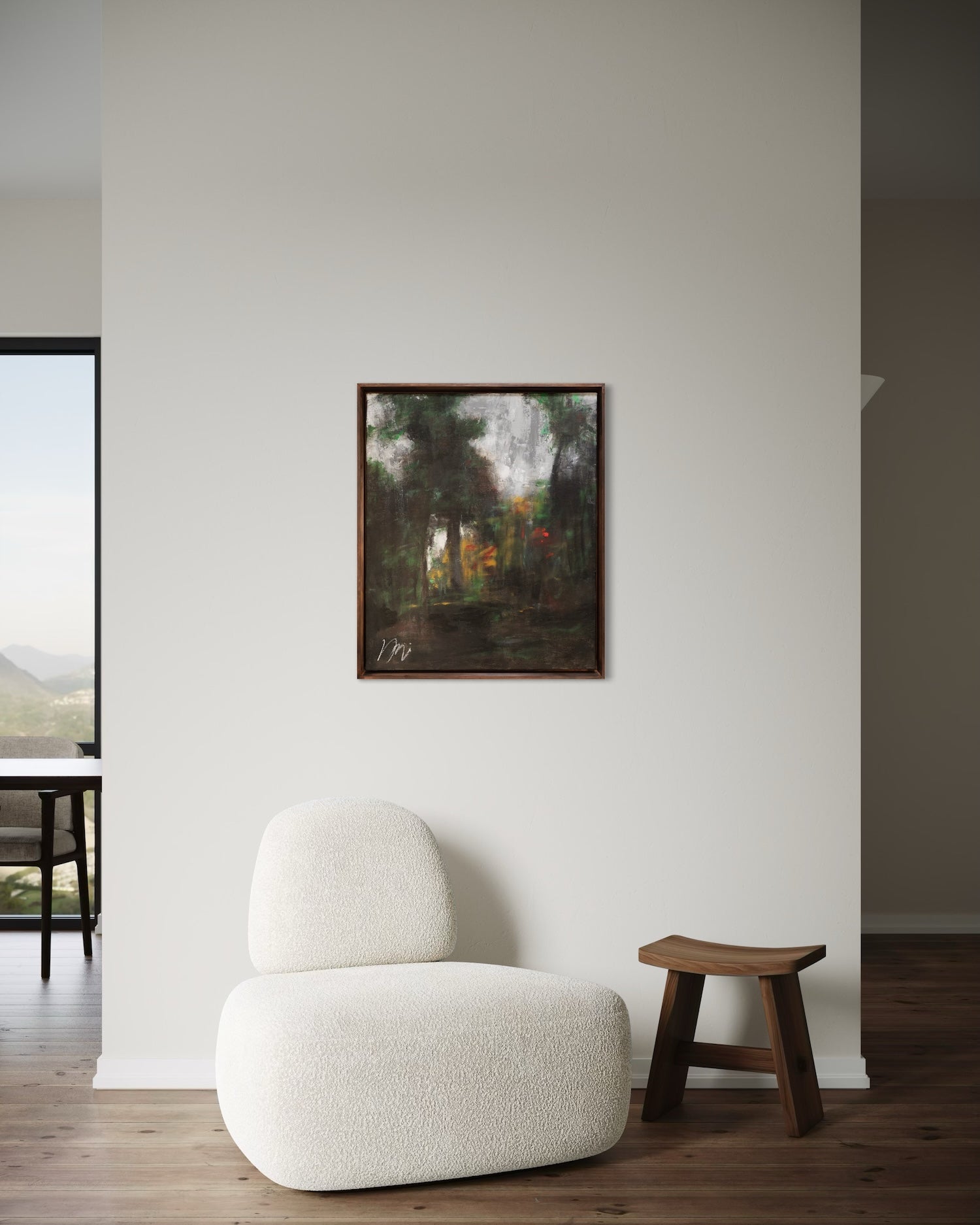 A Forest at Fontainebleau contemporary after George Jacobus contemporary painting art