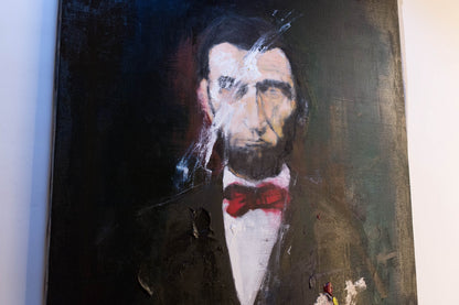 Abraham Lincoln contemporary painting art