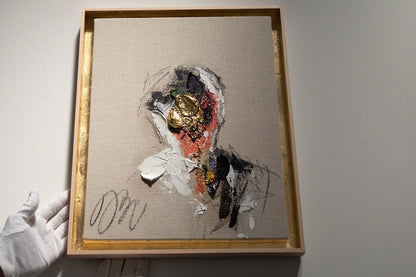 Antique Gold Portrait work
