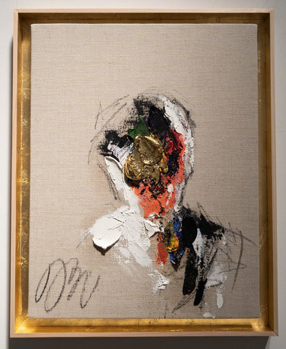 Antique Gold Portrait work