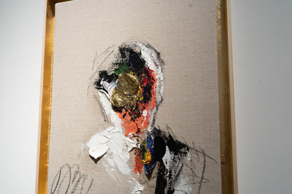 Antique Gold Portrait work