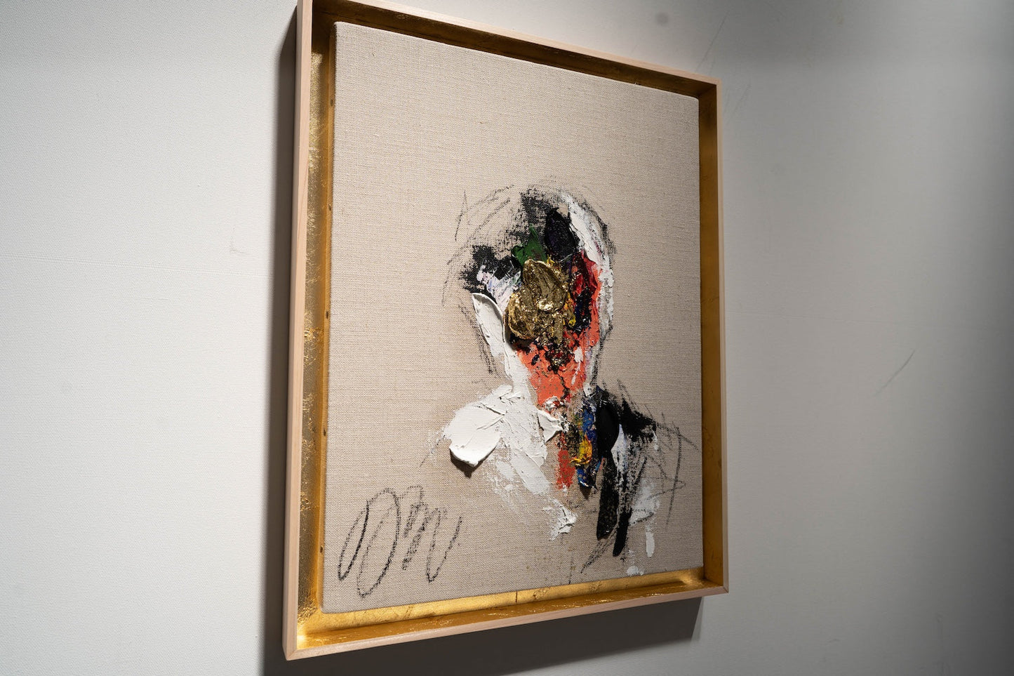 Antique Gold Portrait work