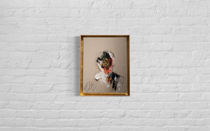Antique Gold Portrait work
