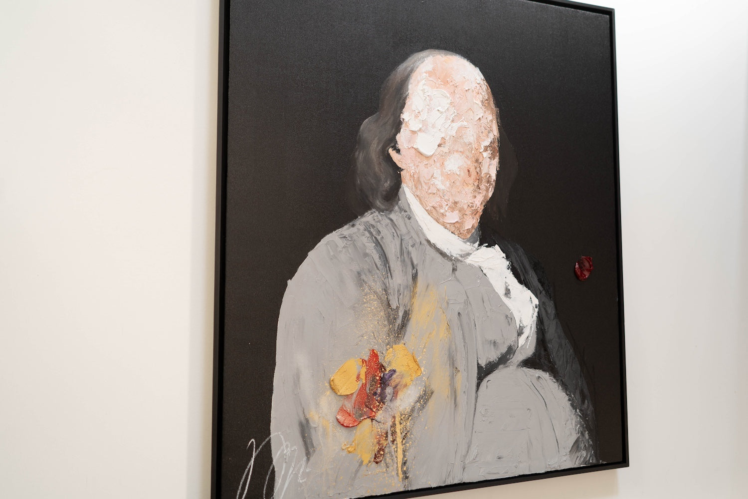 Benjamin Franklin contemporary painting art